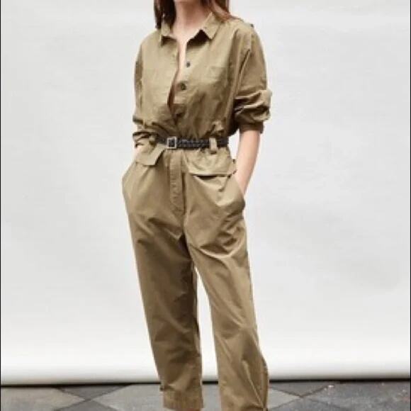 Thakoon Pants - Thakoon Green Jumpsuit